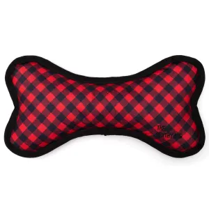 The Worthy Dog Plaid Buffalo Bone