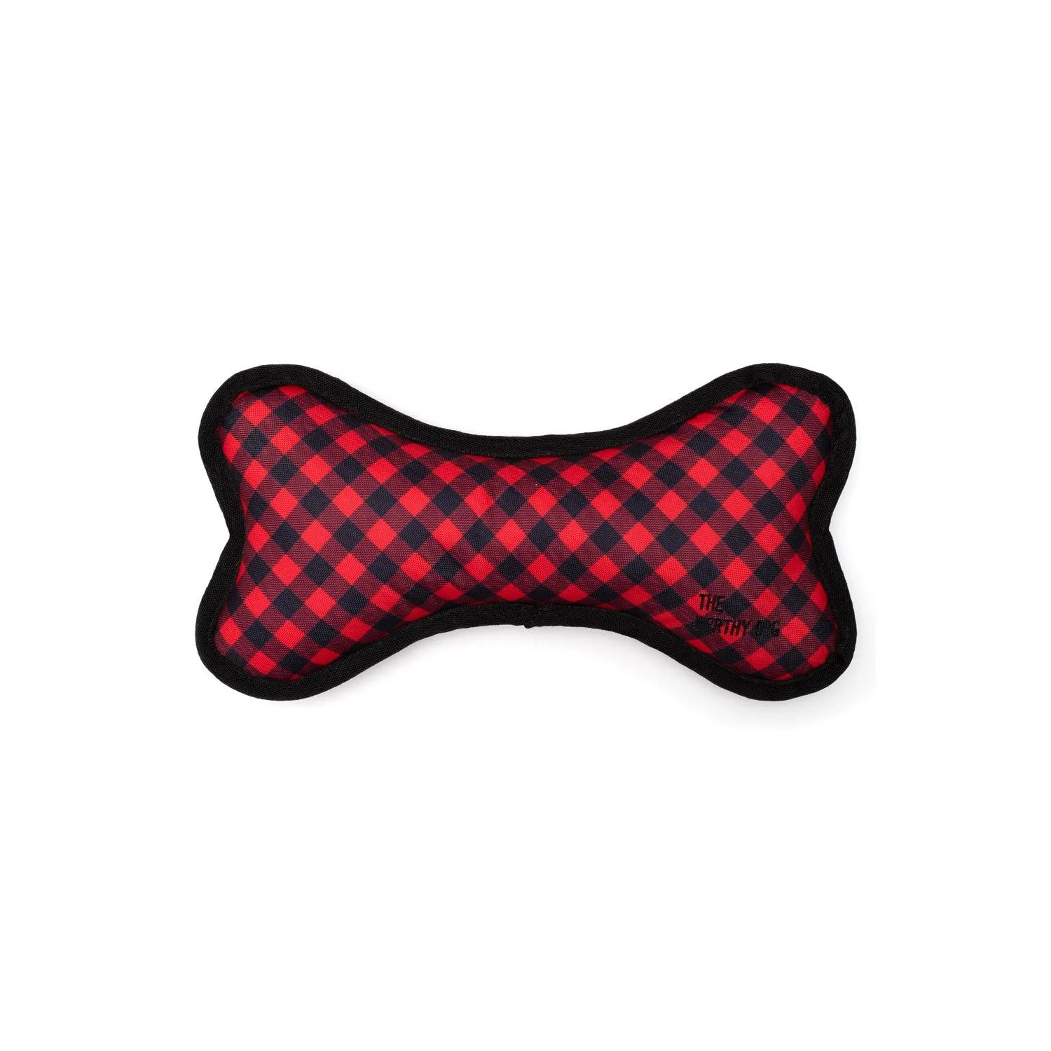 The Worthy Dog Plaid Buffalo Bone