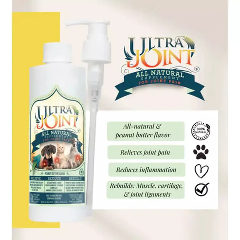 Ultra Oil Joint Supplement Peanut Butter 8oz