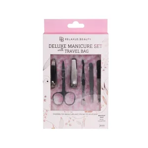 Wholesale 7-pc Manicure Set with Travel Bag